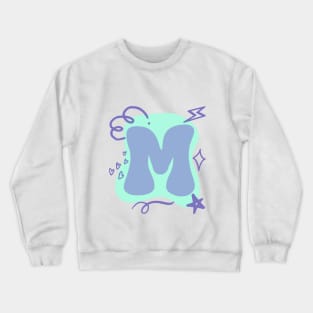 Alphabet M Crewneck Sweatshirt